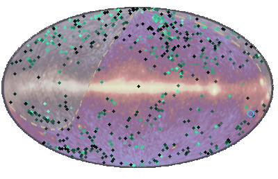 Event 11187800 on EGRET 3rd catalogue sky map