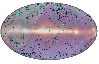 Event 4379500 on EGRET 3rd catalogue sky map
