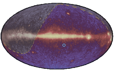 Event 29194900 on EGRET 3rd catalogue sky map